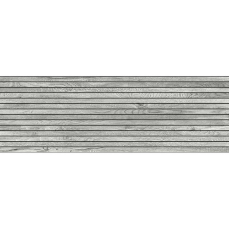 Płytka ścienna BAND WOOD grey mat 39,8x119,8 gat. I