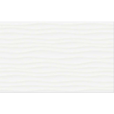 Płytka ścienna ICEBOUND white organic structure glossy 25x40 gat. I