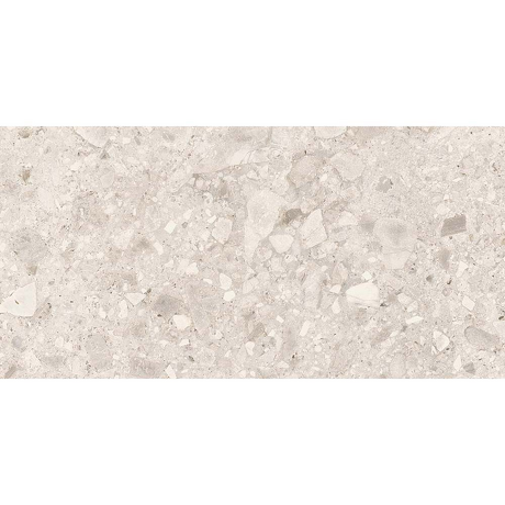 Gres szkliwiony CANDY TERRAZZO NUOVO white mat 29,8x59,8 gat. II