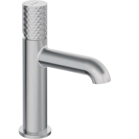 DEANTE Bateria umywalkowa stojąca SILIA HEXA stal szczotkowana BHS_F20M