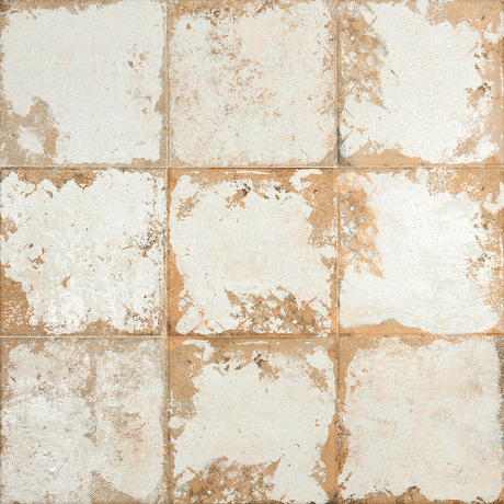 Gres szkliwiony hiszpański El Molino MEMORY BASE BLANCO brillo 58x58 gat. I