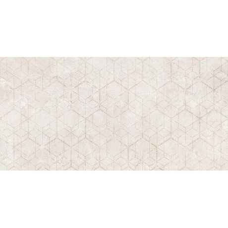 Płytka ścienna LIV TERRIA ivory geo decor mat 29,8x59,8 gat. I