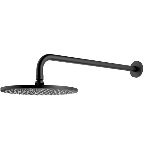 OMNIRES Deszczownica SLIMLINE o25 cm z ramieniem grafit szczotkowany WGSET1GR