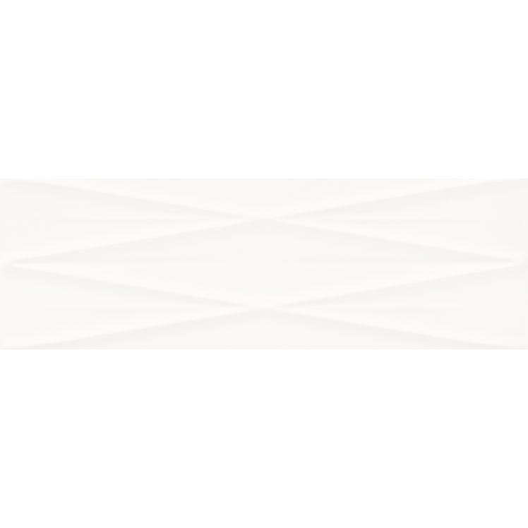 Płytka ścienna BLANKA geo white structure glossy 24x74 gat. II