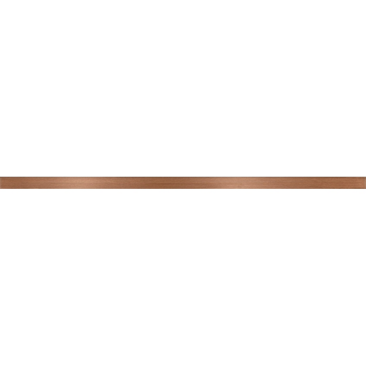 Płytka ścienna listwa UNIVERSAL METAL BORDERS copper mat 2x59 gat. I