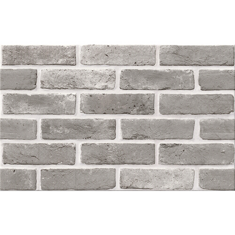 Płytka ścienna EVIDE grey cegła structure mat 25x40 gat. I