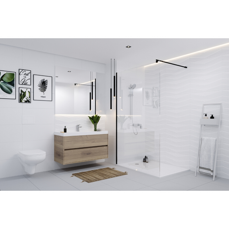 Płytka ścienna PEROUSO WIND white structure glossy 29,7x60 gat. I