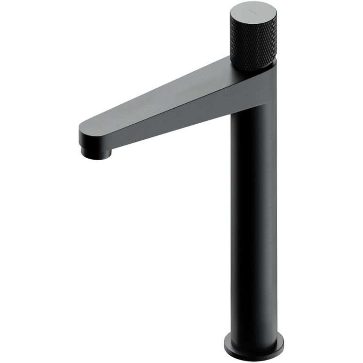 OMNIRES Bateria umywalkowa CONTOUR stojąca wysoka antracyt szczotkowany CT8012AT