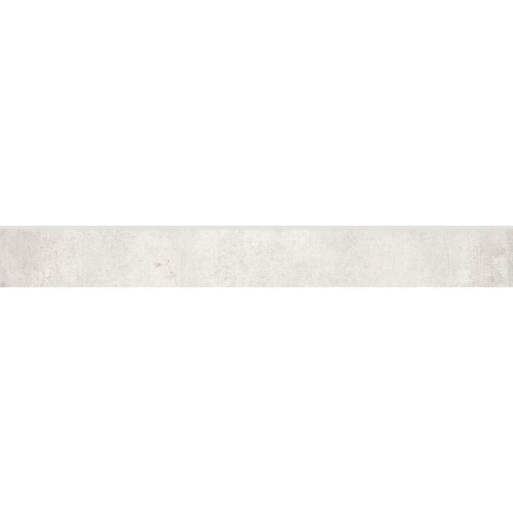 Gres szkliwiony cokół DIVERSO white mat 7,2x59,8 gat. I