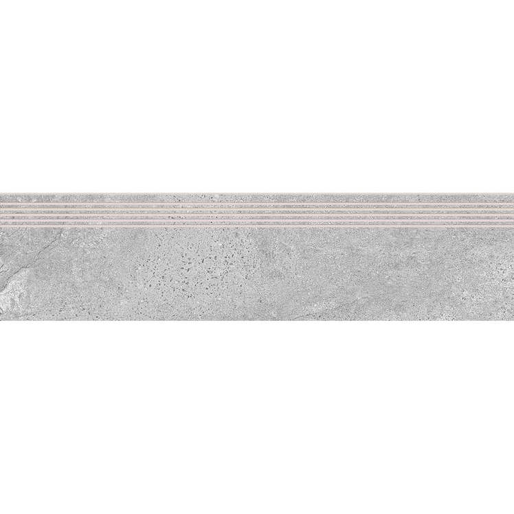 Gres szkliwiony stopnica MOONROW grey mat 29,8x119,8 gat. I Cersanit