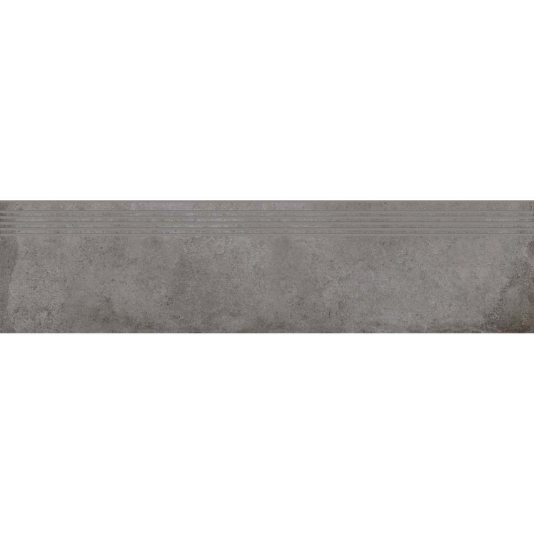 Gres szkliwiony stopnica DIVERSO grey mat 8mm 29,8x119,8 gat. I