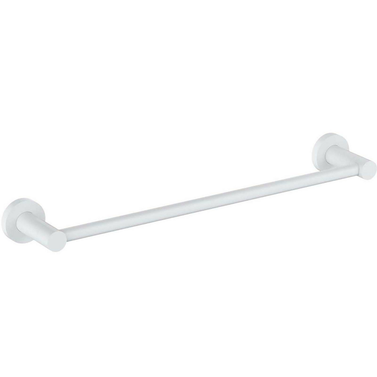 OMNIRES Wieszak na ręcznik MODERN PROJECT ścienny 40 cm biały mat MP60214WM