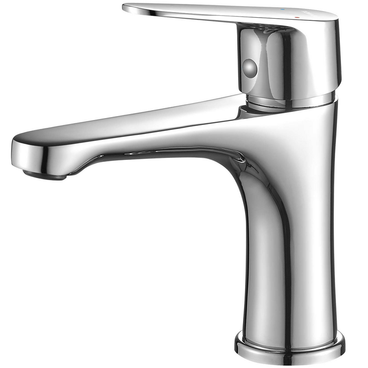 KUCHINOX Bateria umywalkowa stojąca SAGRA z korkiem klik-klak chrom BQR_022D